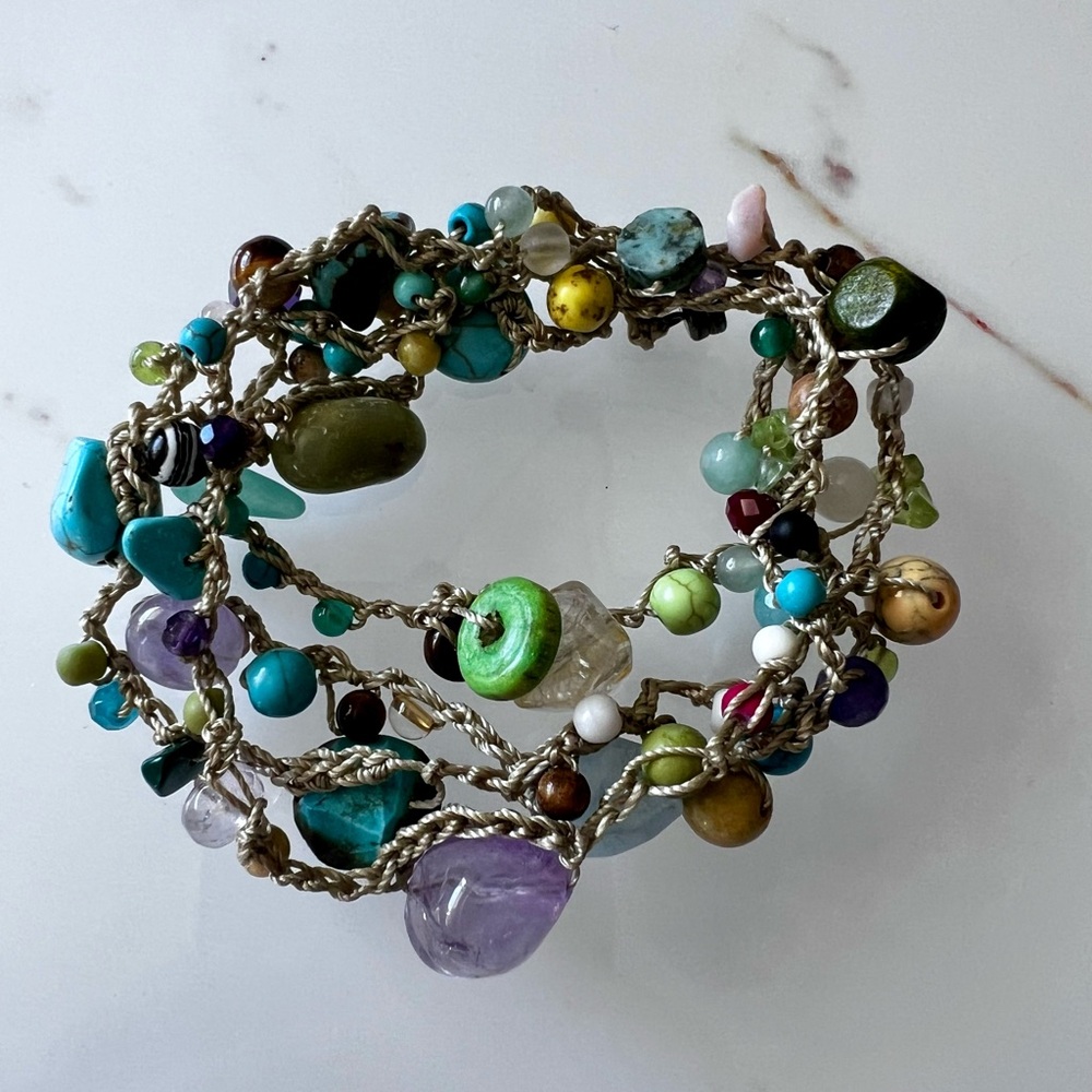 Multicolor Beaded Necklace/Bracelet
